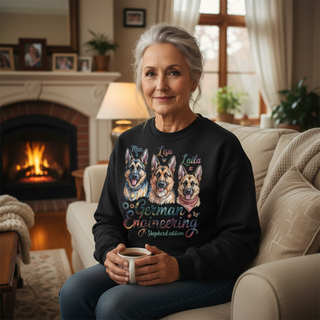 German Shepherd Edition.. Dog Mom Sweatshirt