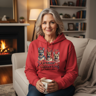 German Shepherd Edition.. Dog Mom Hoodie