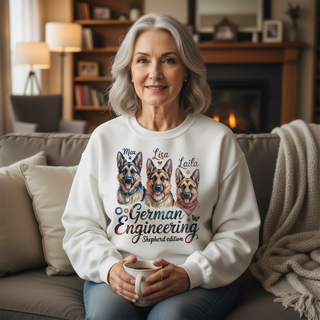 German Shepherd Edition.. Dog Mom Sweatshirt