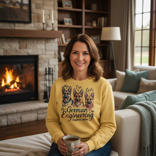 German Shepherd Edition.. Dog Mom Sweatshirt