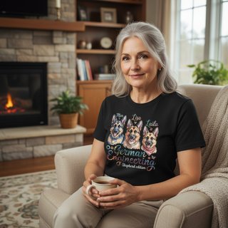 German Shepherd Edition.. Dog Mom Tee