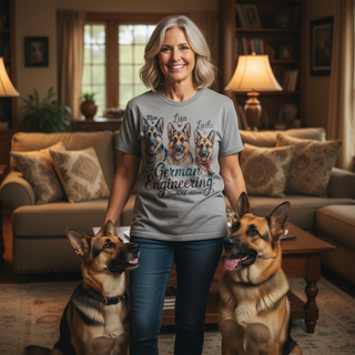 German Shepherd Edition.. Dog Mom Tee