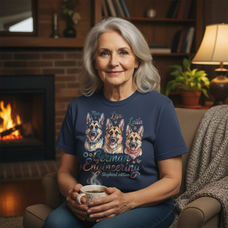 German Shepherd Edition.. Dog Mom Tee