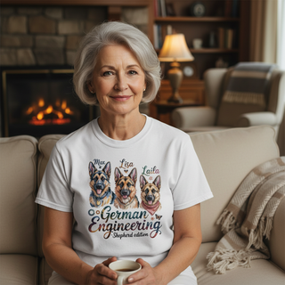 German Shepherd Edition.. Dog Mom Tee