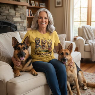 German Shepherd Edition.. Dog Mom Tee